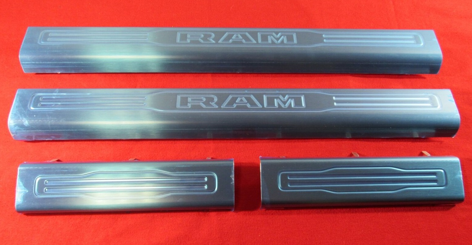 "RAM" Stainless Steel 4pc Door Sill Guards 09-19 RAM Trucks